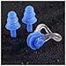 Set Di Tappi Per Naso E Orecchie Da Nuoto In Silicone Blue - Foto miniatura 4