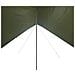 Telone da Campeggio Verde Oliva 438x376x212 cm Impermeabile - Foto miniatura 5