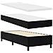Letto a Molle con Materasso e LED Nero 80x200 cm Velluto - Foto miniatura 6