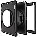 Custodia Per Ipad Air 2/air/pro 9.7"" Blindata Con Supporto Girevole Nera - Foto miniatura 3