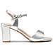 Sandali Argento Da Donna - Eleganza E Comfort, Taglia 38 - Foto miniatura 5