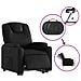 Poltrona Alzapersona Reclinabile Elettrica Nera in Similpelle - Foto miniatura 6