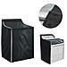 Copertura Per Lavatrice In Tessuto Oxford 210d - Impermeabile, Antipolvere, Anti-uv Black - Foto miniatura 4