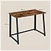 Scrivania per computer MAX 1.0 con gambe nere rustiche, design pieghevole - Foto miniatura 4