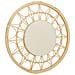 Specchio In Rattan E Bambù Marrone D56x2h - Foto miniatura 5