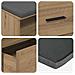Panca per ingresso Rovere Artigianale 100 x 38 x 46 cm - Foto miniatura 9