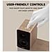M60 Diffusori multimediali Bluetooth, 66W RMS, Hi-Res LDAC, USB-C, diffusori da scrivania, rovere - Foto miniatura 3