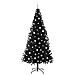 Albero di Natale con 300 LED con supporto Nero 240 cm PVC - Foto miniatura 4