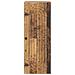 Mobiletto a muro Legno antico 33 x 34,5 x 90 cm - Foto miniatura 3