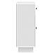 Credenza Bianco Lucido 66 x 34,5 x 90 cm Legno ingegnerizzato - Foto miniatura 5
