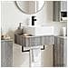 Lavabo da Parete Sonoma grigio 53 x 35 x 39 cm - Foto miniatura 7