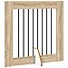 Cancello per cani pieghevole con supporti 6 pcs Rovere Sonoma - Foto miniatura 3