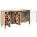 Mobile TV ESSEN 102 x 33 x 50 cm Sonoma Legno ingegnerizzato - Foto miniatura 3