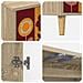 Mobile TV ESSEN 102 x 33 x 50 cm Sonoma Legno ingegnerizzato - Foto miniatura 6