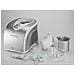 693 Gran Gelato Metal Gelatiera Capacità 1 Litro Potenza 135 Watt Colore Argento - Foto miniatura 4