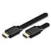 ICOC HDMI-FE-010 - Cavo HDMI High Speed con Ethernet A / A M / M Piatto 1m - Foto miniatura 1