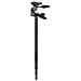 Treppiede e Monopiede con Testa a 3 Movimenti Altezza Max 189 cm Nero 56282-EU - Foto miniatura 9