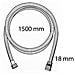 Tubo Flessibile Per Doccia Splash 1,5 M Cromato 522830344 - Foto miniatura 4