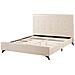 Letto In Tessuto Beige 140 X 200 Cm Ambassador - Foto miniatura 30