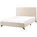 Letto In Tessuto Beige 140 X 200 Cm Ambassador - Foto miniatura 31