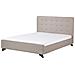 Letto In Tessuto Beige 140 X 200 Cm Ambassador - Foto miniatura 15