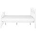 Letto Matrimoniale Moderno In Metallo Bianco 180x200 Cm Antlia - Foto miniatura 19