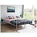 Letto Matrimoniale Moderno In Metallo Bianco 180x200 Cm Antlia - Foto miniatura 9