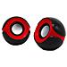 Coppia Casse Usb 2.0 Rosse - Foto miniatura 1