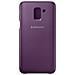 Wallet Cover Galaxy J6 2018 Originale Antishock Viola - Foto miniatura 8