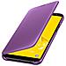 Wallet Cover Galaxy J6 2018 Originale Antishock Viola - Foto miniatura 2