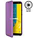 Wallet Cover Galaxy J6 2018 Originale Antishock Viola - Foto miniatura 5