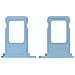 Slot Scheda Nano Sim Iphone Xr Adattatore Di Ricambio - Blu - Foto miniatura 2