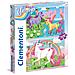 CLM24754 2 Puzzle da 20 Pezzi - Unicorni Brillianti - Foto miniatura 2