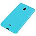 Custodia Compatibile Con Nokia Lumia 1320 In Jelly Celeste - Coperchio Protettivo In Silicone Tpu Flessibile - Foto miniatura 4