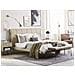 Letto A Doghe In Similpelle Beige 180 X 200 Cm Betin - Foto miniatura 7