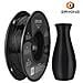 Filament Tpu 175 Millimetri Tpu Filamento 175 Millimetri La Stampa 3d Filamento Tpu Per Stampante 3d 0.5kg 1 Spool Nero - Foto miniatura 1