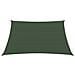 Vela Parasole 160 G / m? Verde Chiaro 3,6x3,6 M In Hdpe - Foto miniatura 3