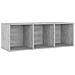 Mobile Porta TV Grigio Cemento 107x35x37 cm Legno Multistrato - Foto miniatura 1