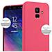 Custodia Compatibile Con Samsung Galaxy J6 2018 Eu / J600 In Candy Rosso - Coperchio Protettivo In Silicone Tpu Flessibile - Foto miniatura 6