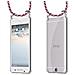 Catena Di Telefoni Cellulari Compatibile Con Htc One A9 In Rosso Giallo Bianco - Coperchio Protettivo In Silicone Con Anelli D'argento, Cinturino In Corda E Custodia Staccabile - Foto miniatura 8