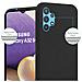 Custodia Compatibile Con Samsung Galaxy A32 4g In Candy Nero - Coperchio Protettivo In Silicone Tpu Flessibile - Foto miniatura 6