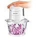 Tritatutto SCB 5100WH Potenza 500 Watt Ciotola in Vetro da 1000 ml 4 Lame in Titanio Colore Bianco - Foto miniatura 3