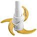 Tritatutto SCB 5100WH Potenza 500 Watt Ciotola in Vetro da 1000 ml 4 Lame in Titanio Colore Bianco - Foto miniatura 8