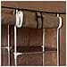 Armadio Spogliatoio In Tessuto Con Ante Con Cerniera Home Misura 170x130x45 Cm Marrone - Foto miniatura 2