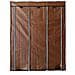Armadio Spogliatoio In Tessuto Con Ante Con Cerniera Home Misura 170x130x45 Cm Marrone - Foto miniatura 4