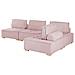 4 Posti Tibro Tessuto Rosa Lato Destro - Foto miniatura 7