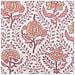 Cuscino Decorativo Picea Cotone 45 X 45 Cm Floreale Stampa A Blocchi Rosso - Foto miniatura 4