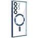 Cover Magsafe Per Samsung S24 Ultra In Silicone Bordo Cromato - Foto miniatura 2