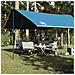 Telone da Campeggio Blu 460x305x210 cm Impermeabile - Foto miniatura 9