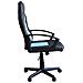 Poltrona Da Ufficio E Gaming Ergonomica In Pelle Nera E Tessuto Azzurro Stark - Foto miniatura 3